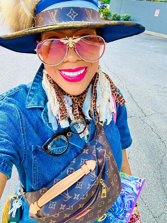 Rhinestone Bee Shades