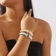 Elegance Gold Bangle Bracelet