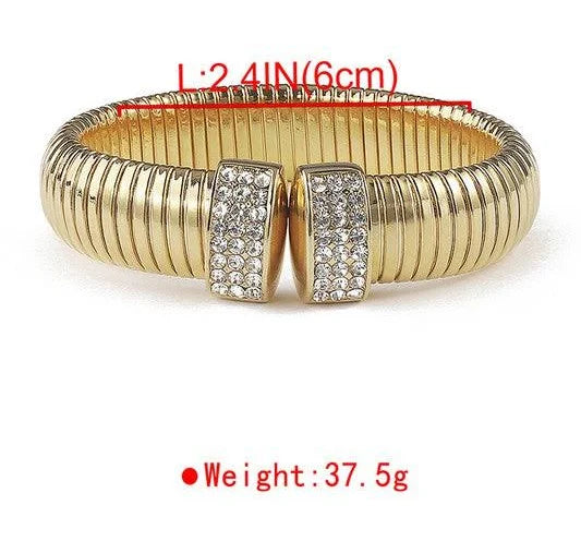 Elegance Gold Bangle Bracelet
