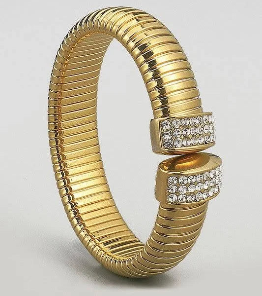 Elegance Gold Bangle Bracelet